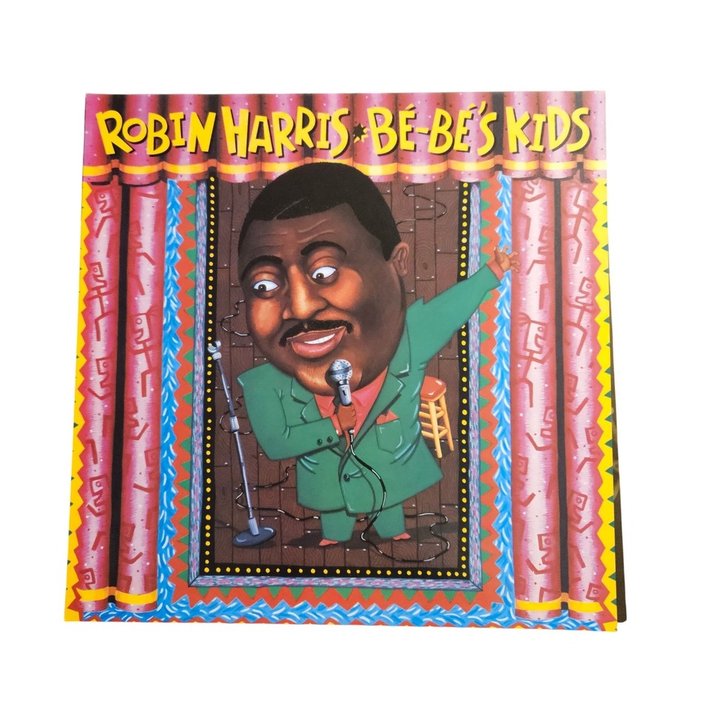 Robin Harris Be-Be's Kids 12x12 Flat Promo Poster 1990 Store Display Comedy